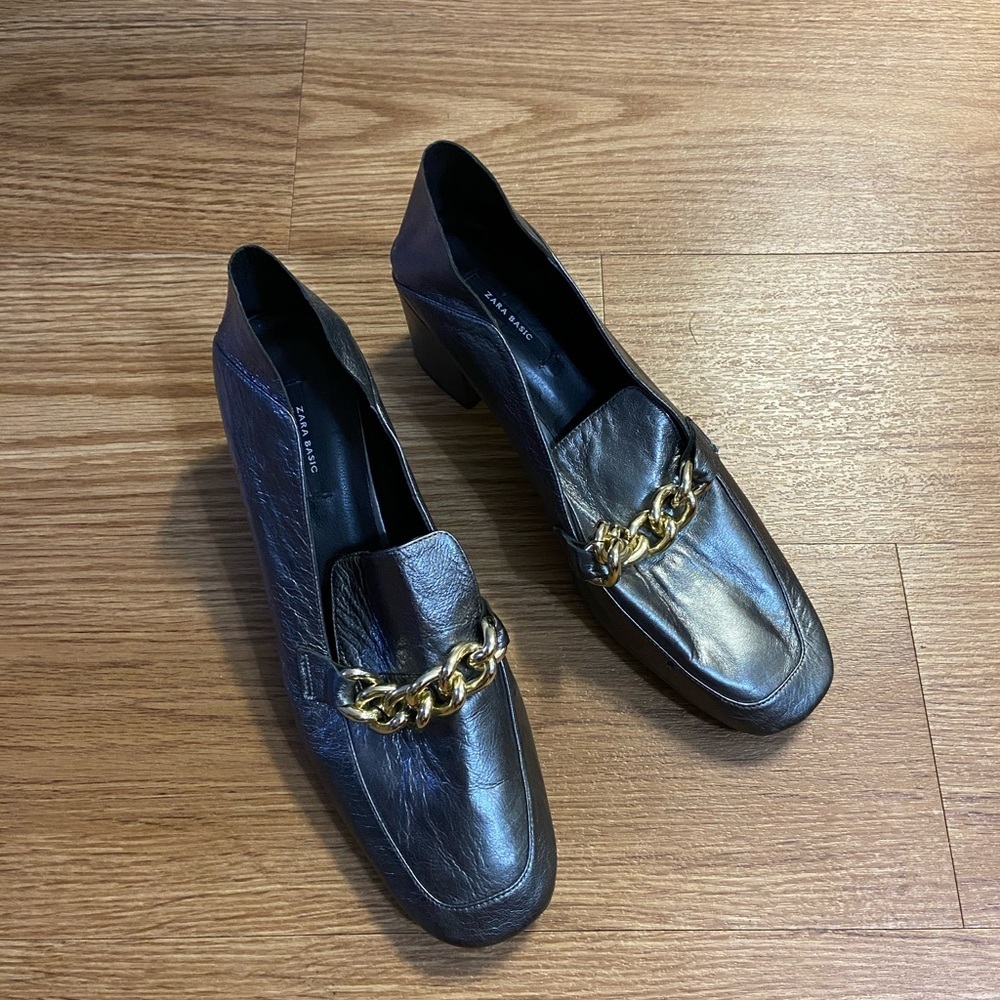 Zara Reversible Block Heel Mule - image 7